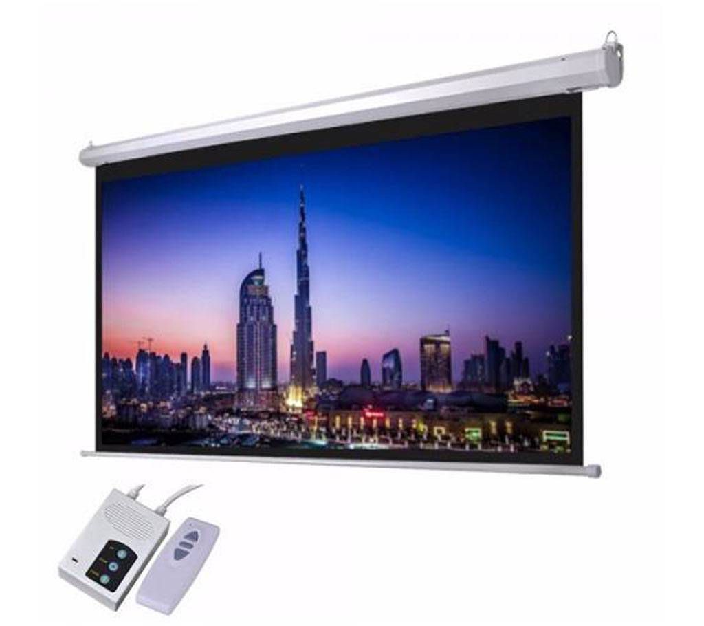 180" Electric/Motorized Projector Screen