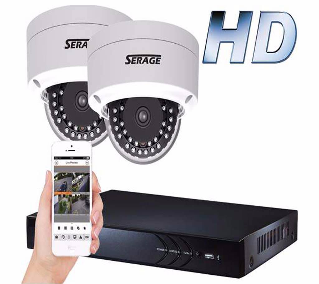 10 PCS - HD CCTV Camera Package
