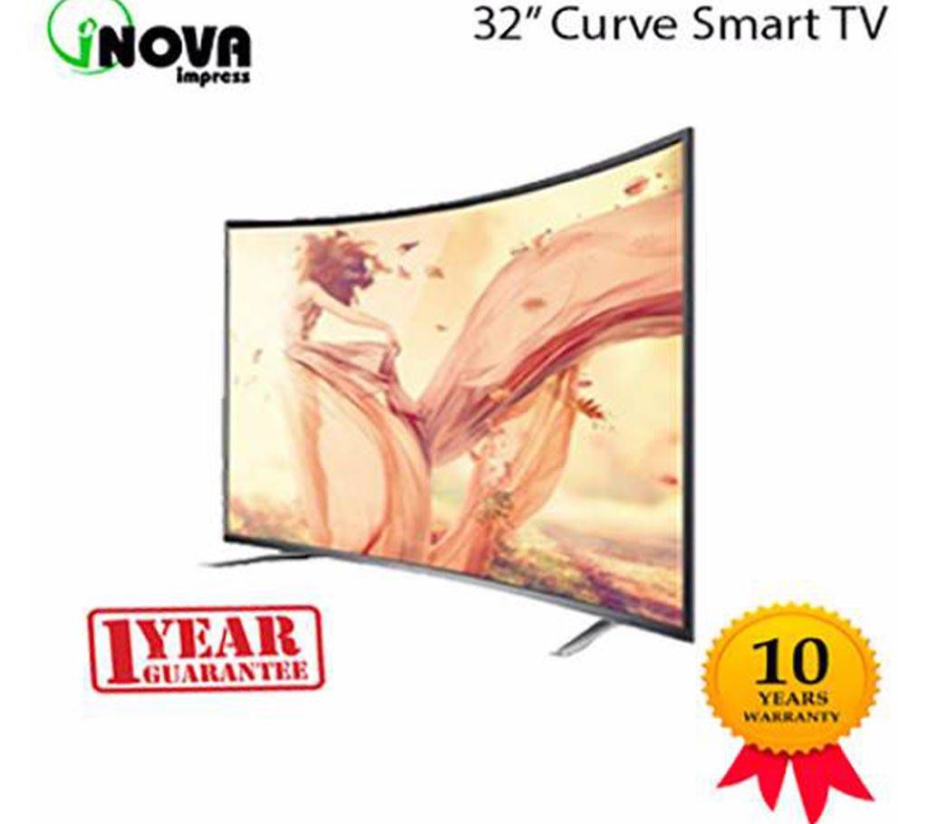 inova 32'' Smart Wi-Fi Curve LED TV 