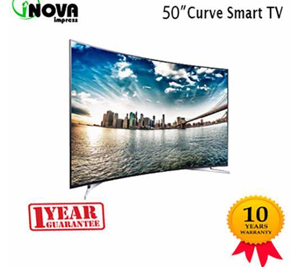 inova 50" Smart Wi-Fi Curve LED TV