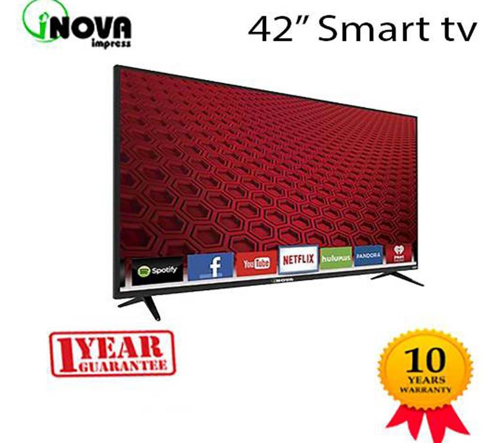 inova 42" smart/wifi led tv
