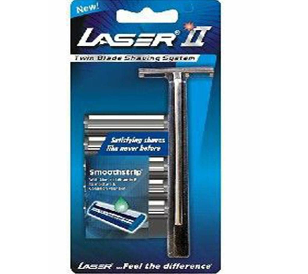 Laser Ii-twin Blades+razor 