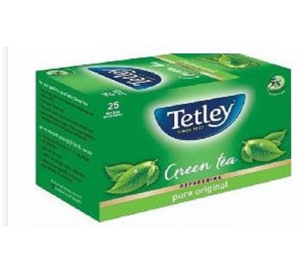 Tetley Green Tea Bag - Regular - 25pcs/37.5g - HGJ - 03 - 7ACI-302308
