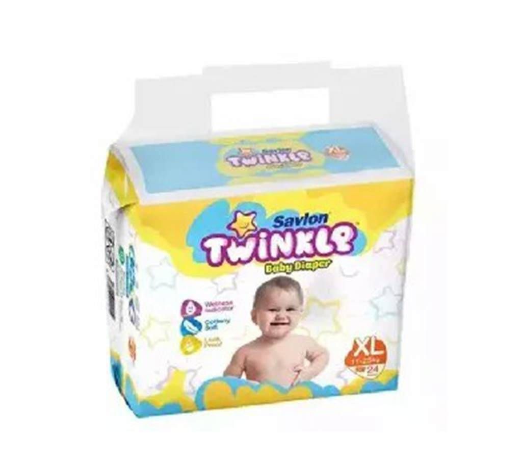 Twinkle Baby Diaper Extra large 4 pc 