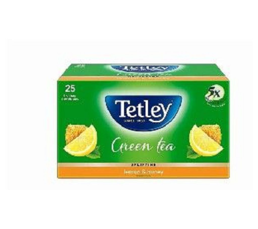 Tetley Flavour Tea Bag - Lemon & Honey - 25pcs/50g 