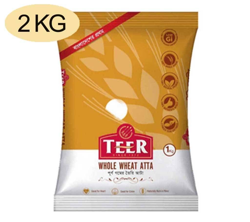 Teer Whole Wheat Atta 2 kg - 1TEER-321082