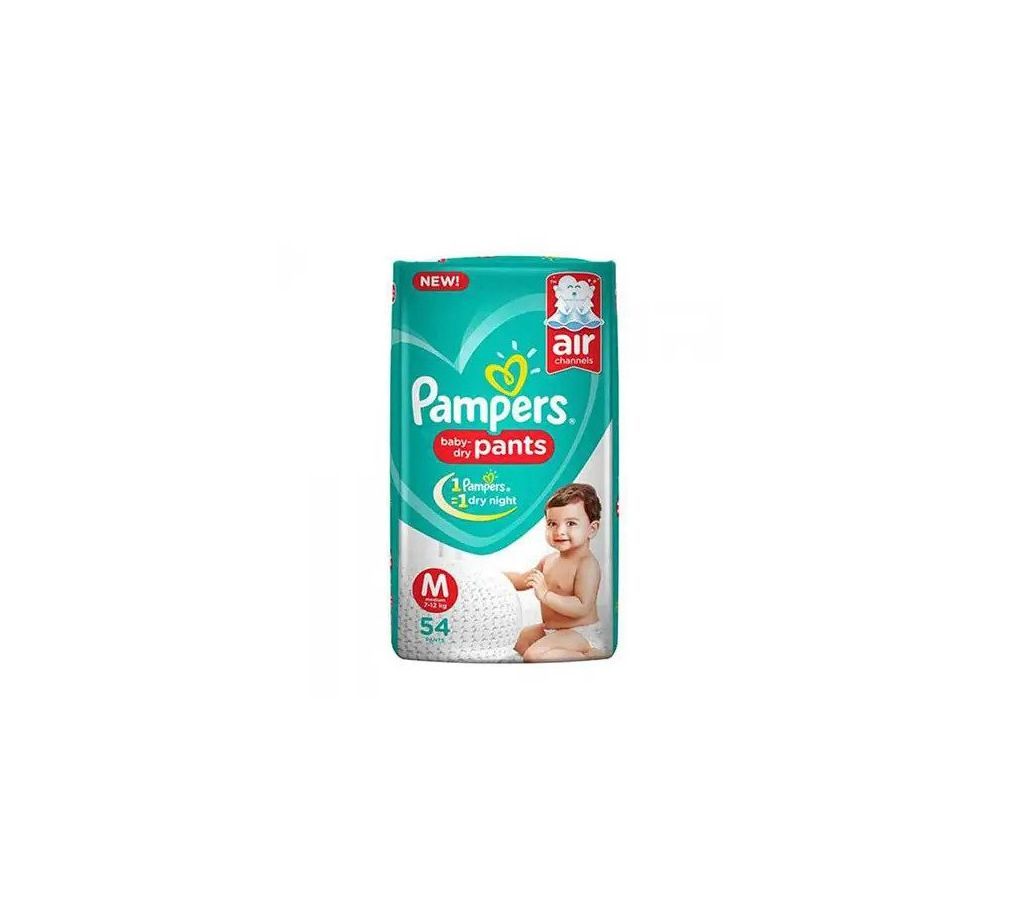 Pampers Baby Dry Pants Diaper Pant M 7-12 kg