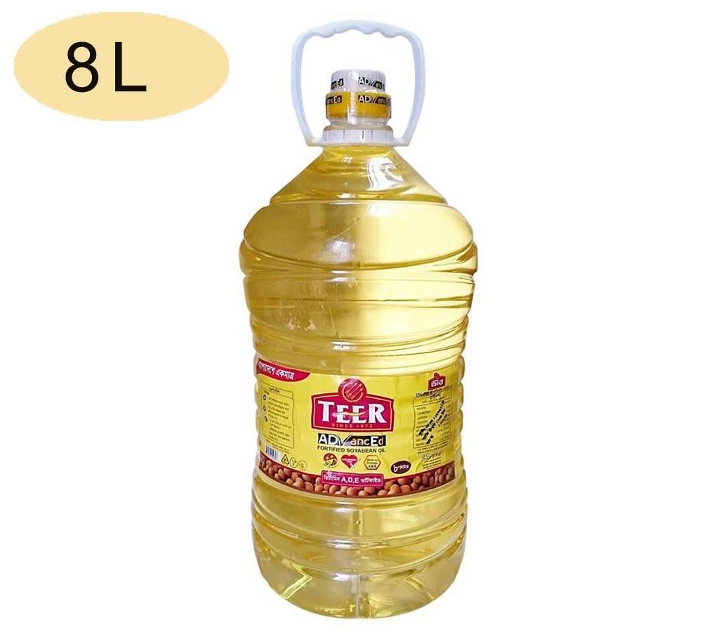 Teer Soyabean Oil 8 ltr - 1TEER_321086— KB
