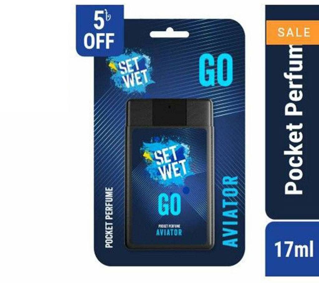 Set Wet Go Pocket Perfume Aviator 17ml - ASD -48- 7MARICO-310480