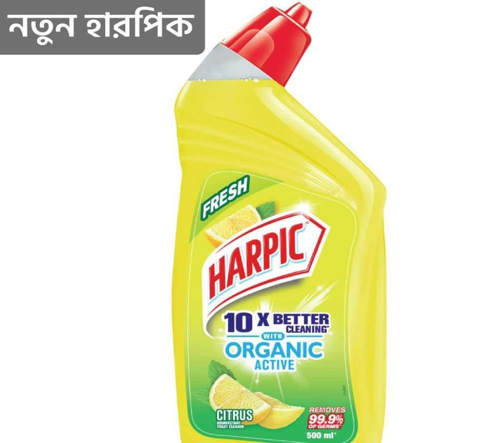 Harpic Citrus Fresh 500 ml - 5Pcs Pack - 29 - UDL-RB-316232