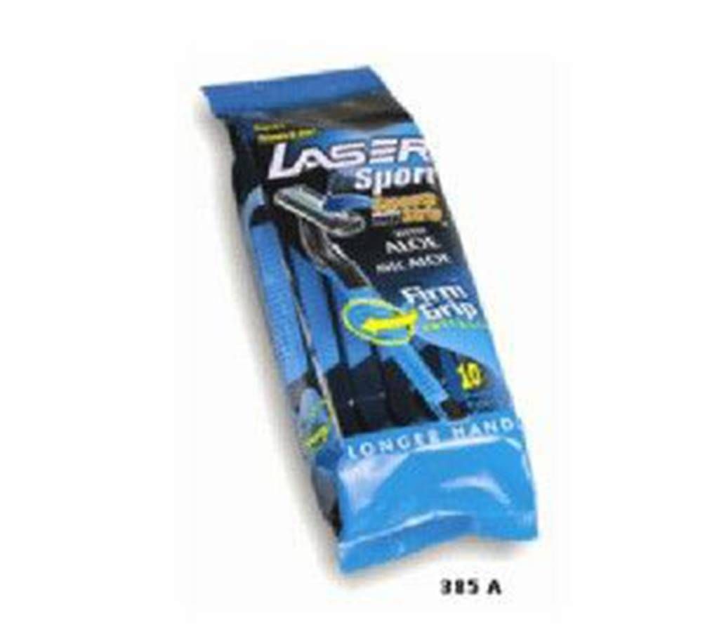 Laser Firm Grip Disposable Razor 