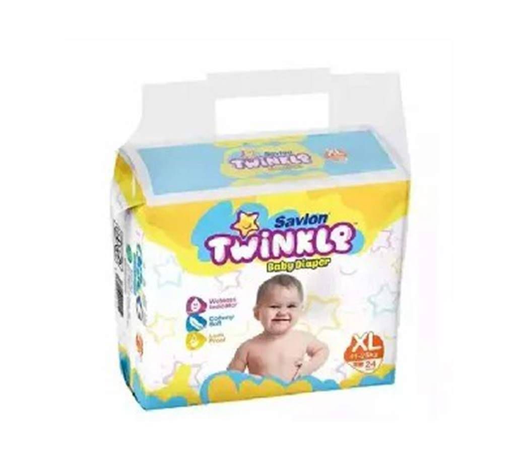 Twinkle Baby Diaper XXL  24pc - ASF - 179 - 7ACI-302479