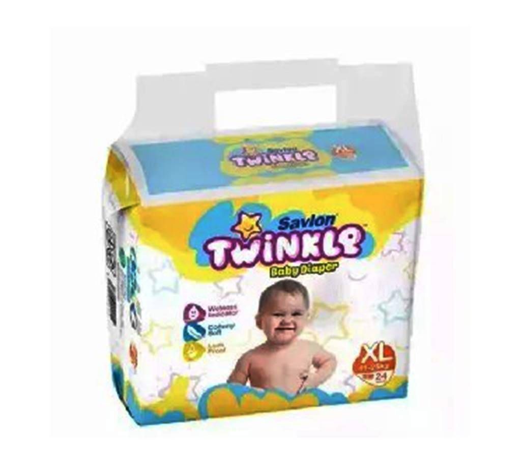 Twinkle Baby Diaper XL 12 Pcs - ASF - 164 - 7ACI-302467