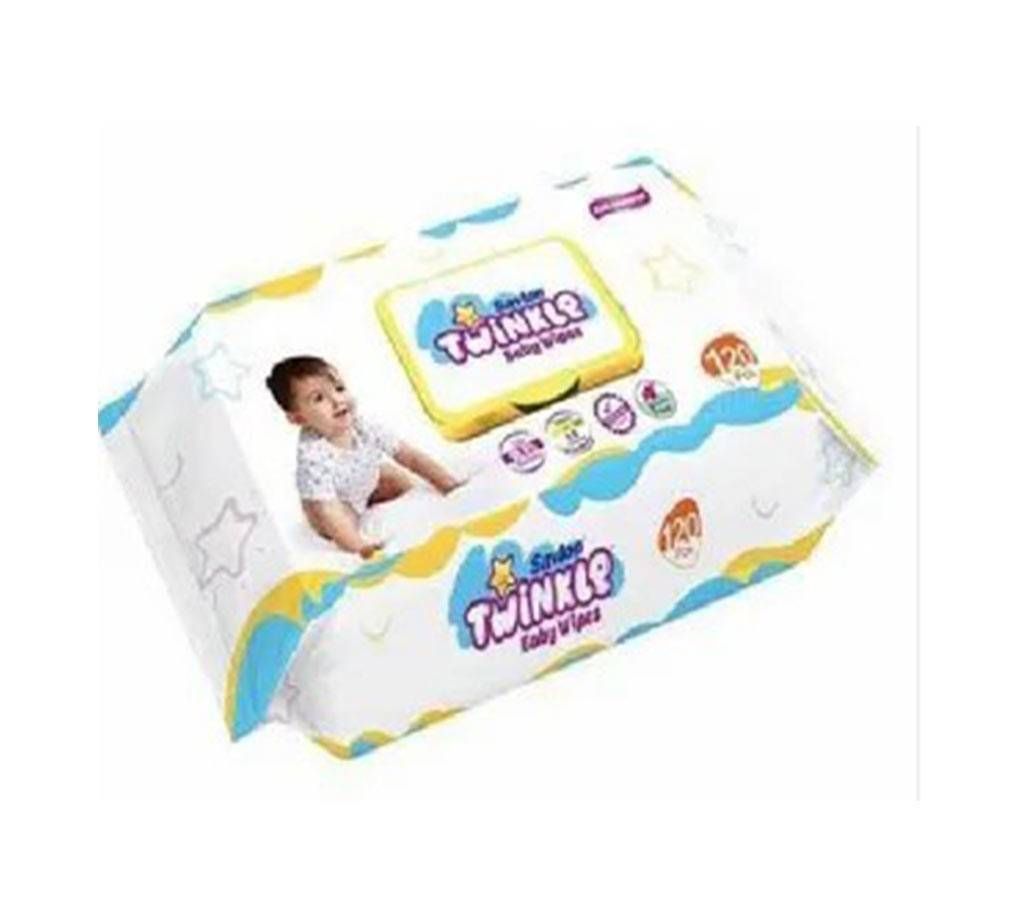 Twinkle Baby Wipes Pouch 120 pcs  - ASF - 167 - 7ACI-302460