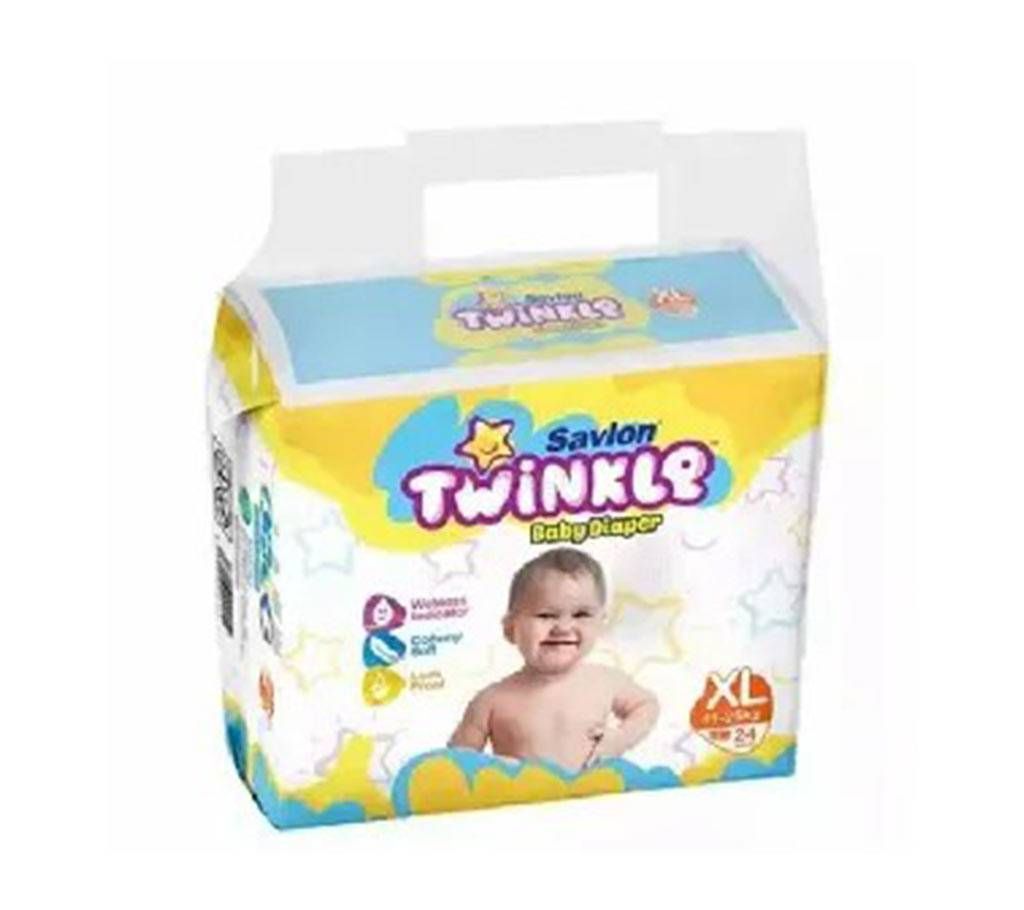 Twinkle Baby Diaper Extra Large 32 pc - ASF - 160- 7ACI-302457