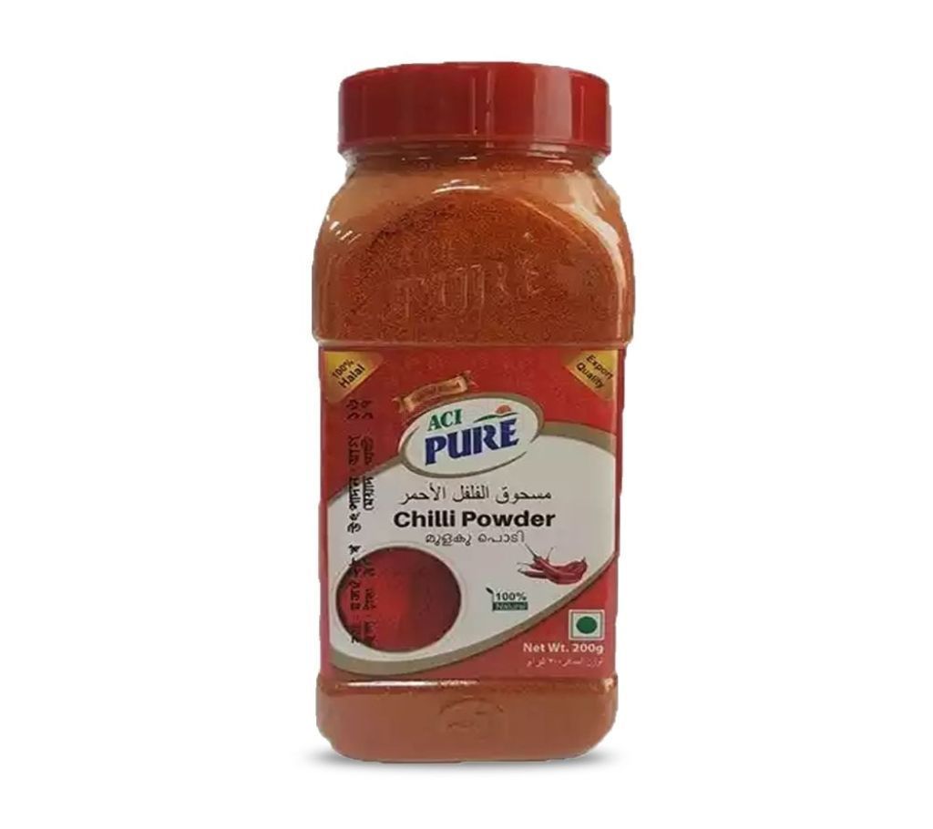 ACI Pure Powdered Chilli - Jar 200 gm - ACIFOOD-326950
