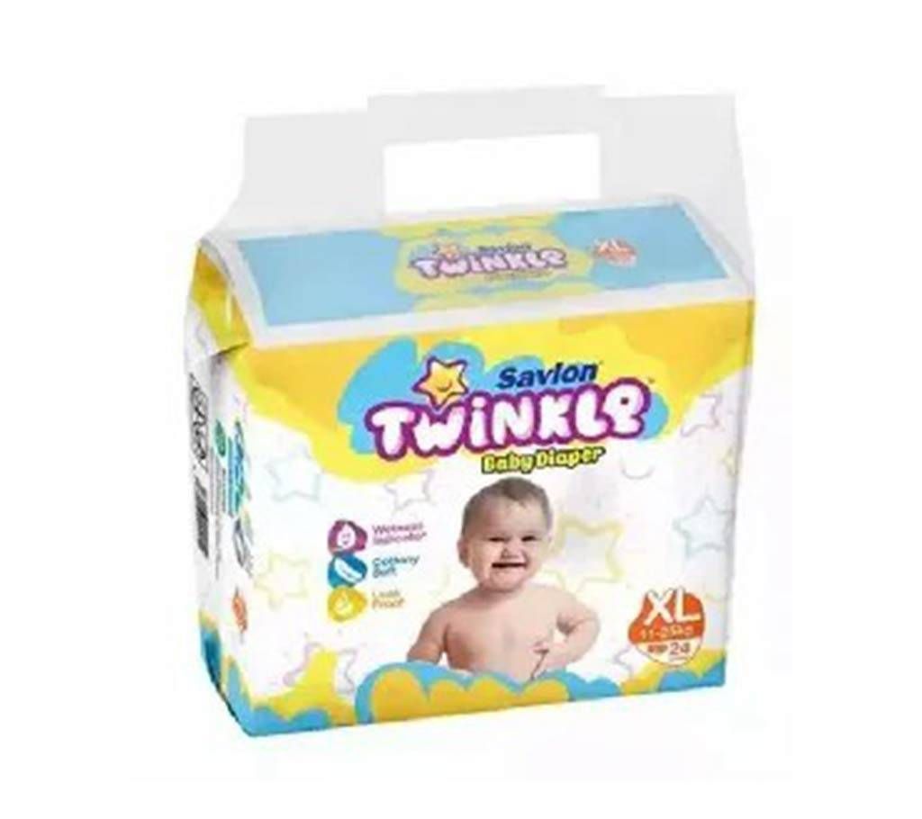 Twinkle Baby Diaper XXL 9 Pcs - ASF - 165 - 7ACI-302449