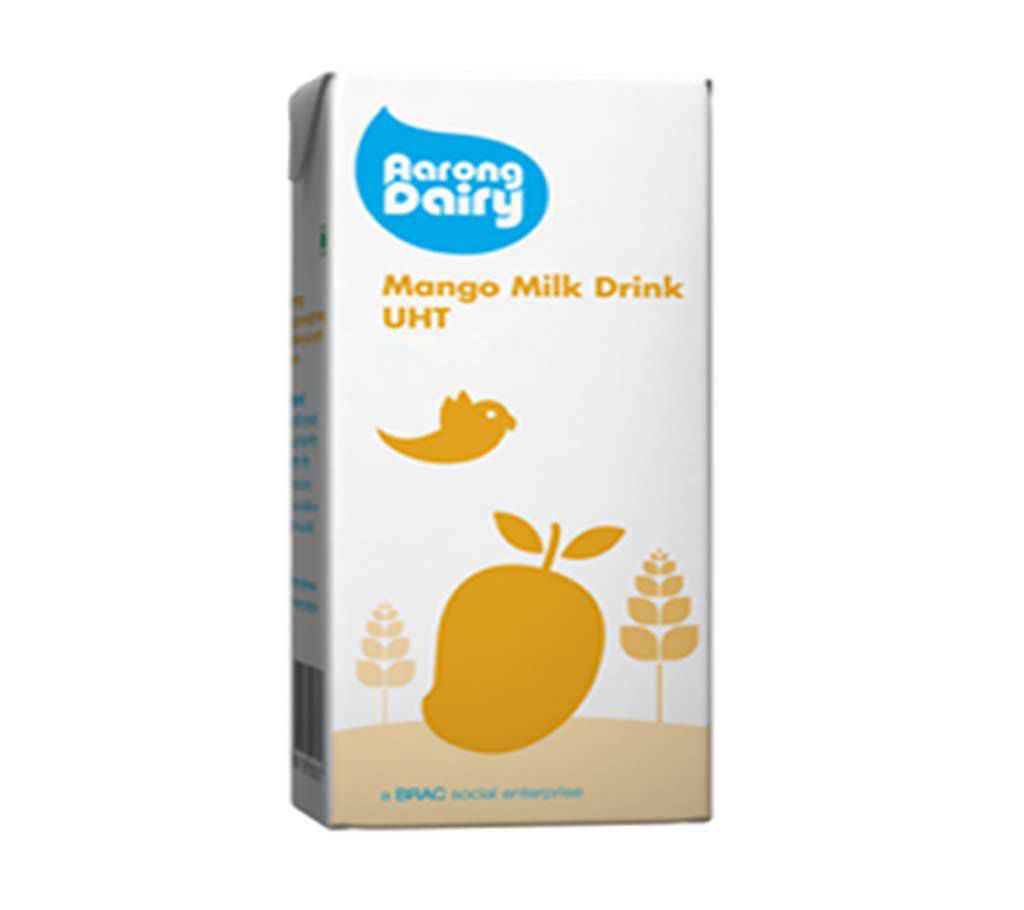 AARONG UHT Mango Milk Tretra Pack 200ml