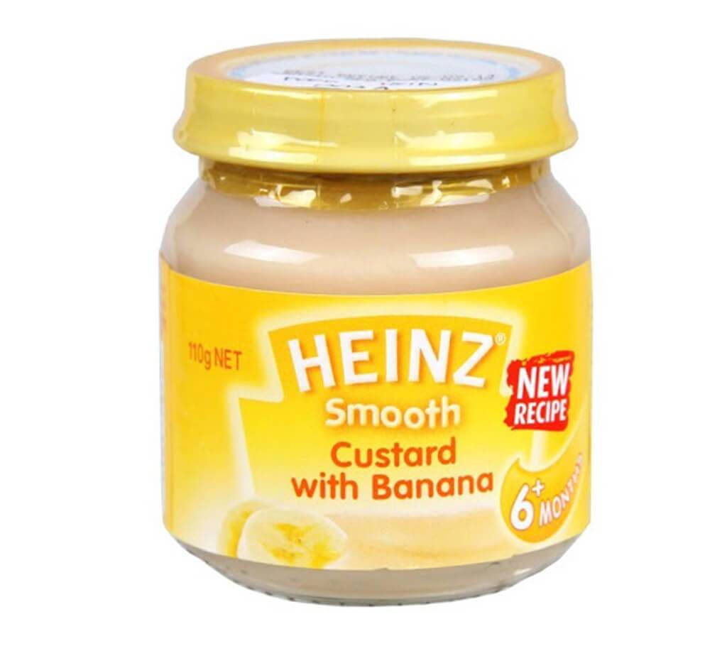 Heinz Banana Custard - 110gm - 7MWLAT (503134)