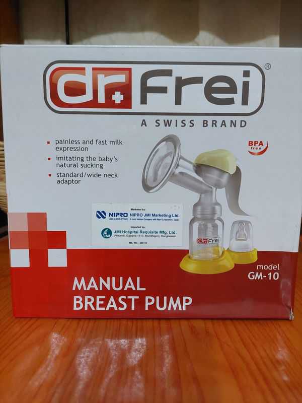 Manual Breast Pump Dr. Frei