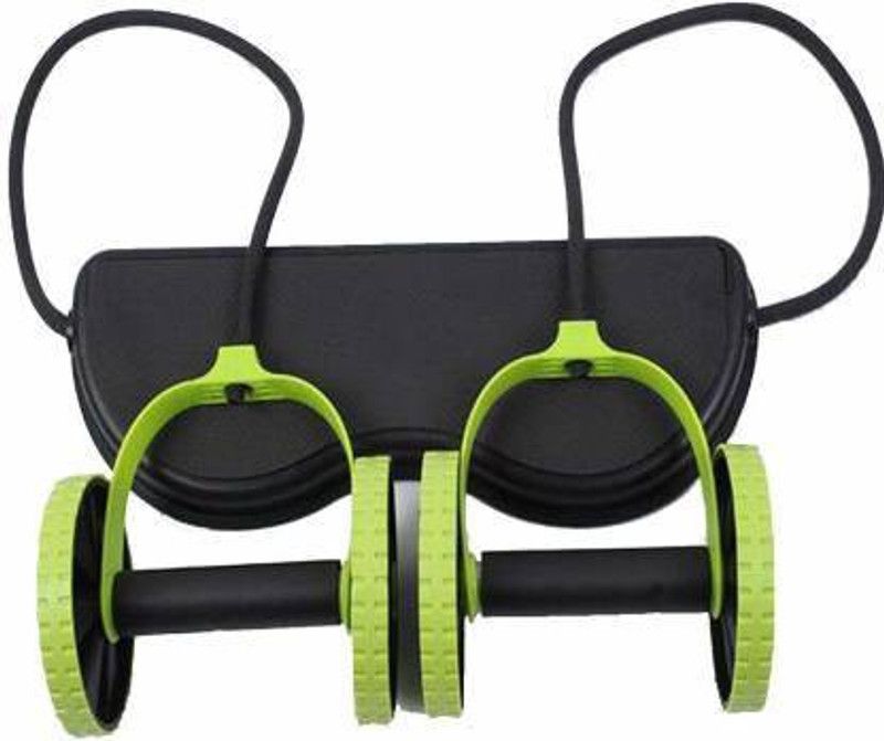 Fitnesstricks Foldable Revolex Xtreme Rally Multifunction Pull Rope Ab Exerciser Ab Exerciser  (Black, Green)