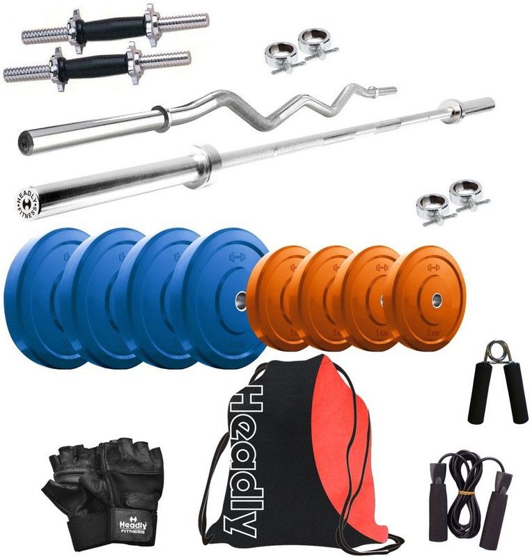 Headly 16 kg Premium CP-HR-16KGCOMBO2 Coloured Home Gym Combo
