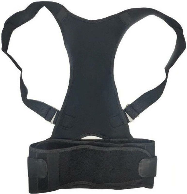 3dome SOLDER BELT QWELITY A1 REAL POSTURE Posture Corrector  (Black)