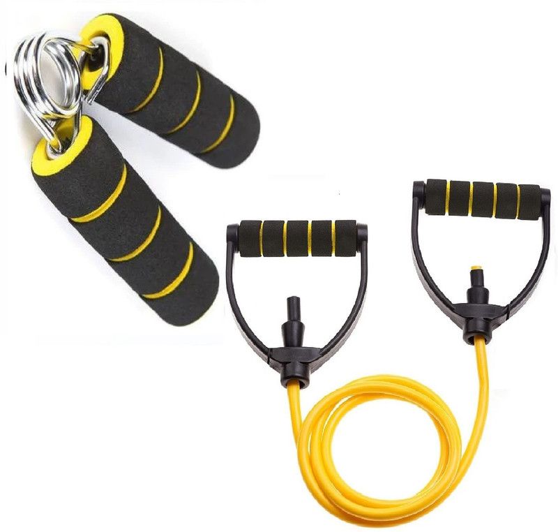 Dr Pacvu Set 2|Toning Tube & Finger Stretching Gripper,Body Stretching,Exercise Equipment Fitness Accessory Kit Kit