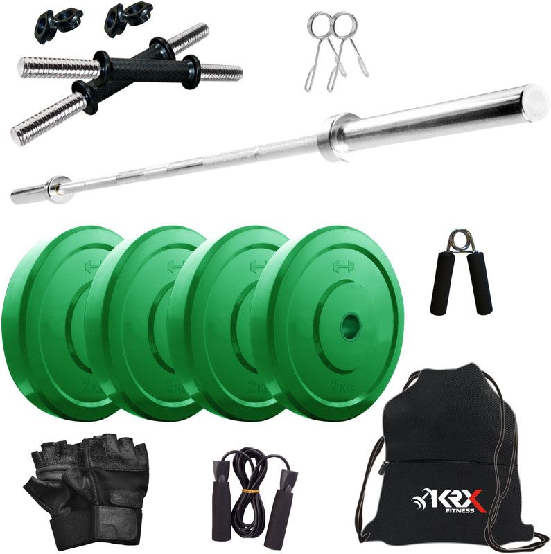 KRX 8 kg Premium CP-COMBO 9 Home Gym Combo