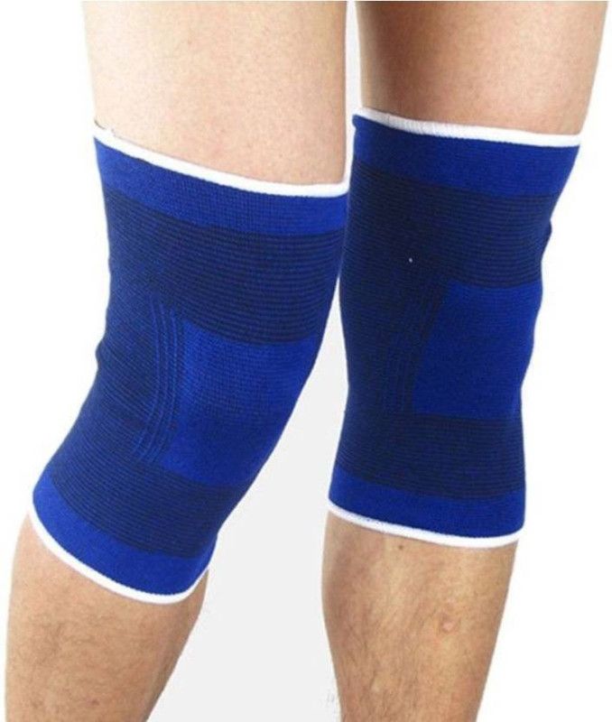 ZEDOFF best wrap support For Joint Pain & Arthritis Relief Knee Support Knee Support  (Blue)