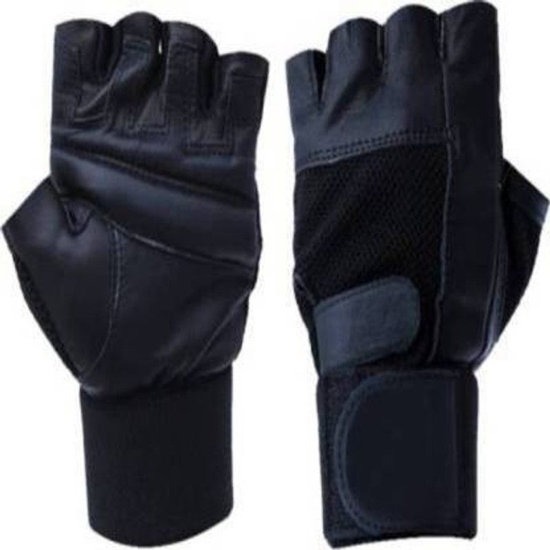 NV COLLECTION Multi Use Gym/Fitness Gloves Sports/Training/Exercise/Weight Lifting for Men/Women Gym & Fitness Gloves  (Black)