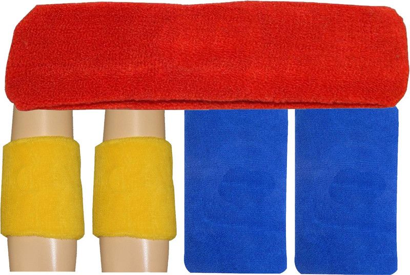 Rzlecort AMN305 Fitness Band  (Multicolor, Pack of 5)