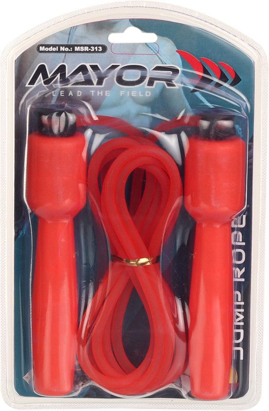 MAYOR Blaze Speed Skipping Rope  (Red, Length: 279 cm)