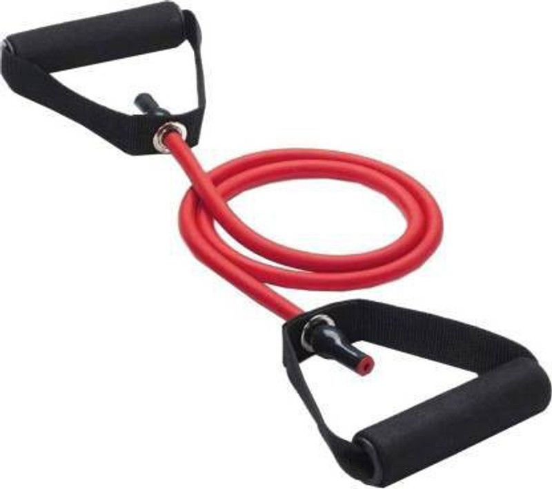 Vozica Training Home gym Exercisers Resistance Band (Pack of 1) Fitness Band  (Red, Pack of 1)