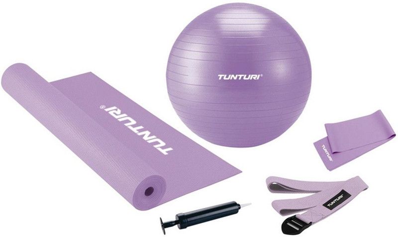 Tunturi Pilates and Fitness Deluxe Fitness Accessory Kit Kit