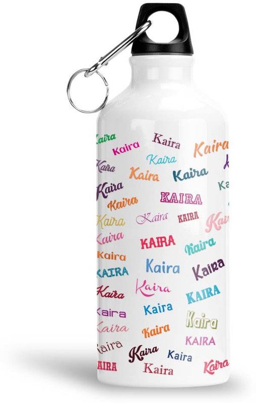 Furnish Fantasy Colorful Aluminium Sipper Bottle - Best Happy Birthday Gift for Kids , Kaira 600 ml Sipper  (Pack of 1, Multicolor, Aluminium)