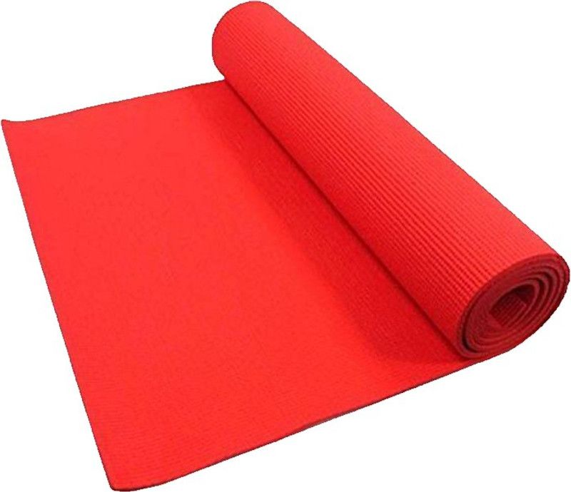 MAHI TEXTILES Non-Slippery Mat for Gym,Work Out,Flooring Exercise 6 mm Yoga Mat