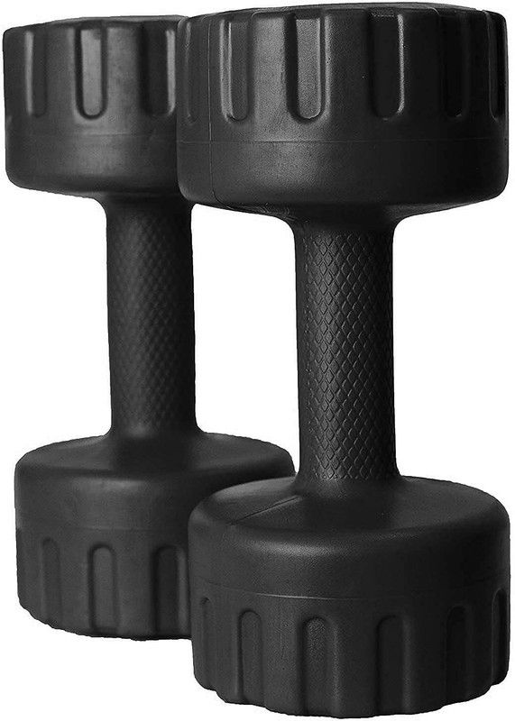 GRIFFIN PVC Dumbbells Pair Set Of 2 Indoor Home Gym Workout Fitness Equipment Fixed Weight Dumbbell  (1 kg)