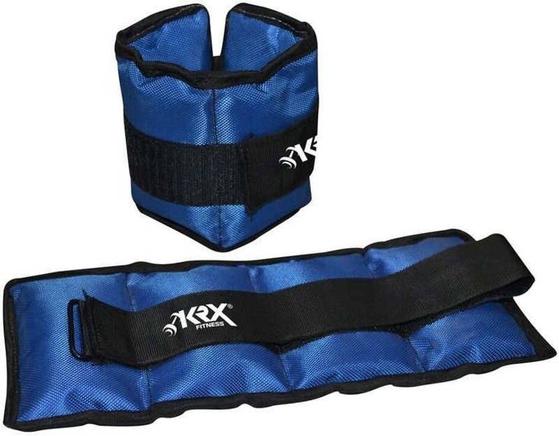 KRX 3 kg Set Black, Blue Ankle Weight  (6 kg)