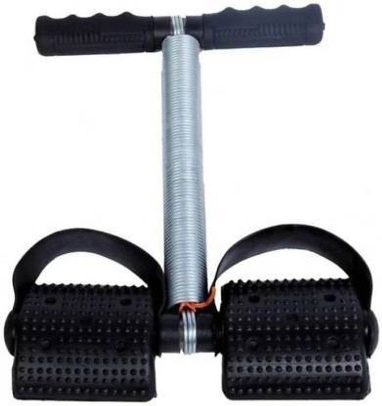 nipiyo Tummy Trimmer Single Spring Waist Trimmer / Body Toner / Fat Buster Man & women Ab Exerciser  (Silver, Black)