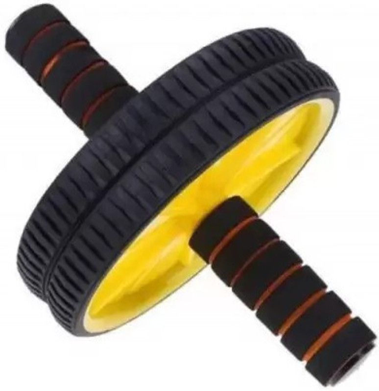 Purviox Workout Abs Roller | Ab Roller For Home & Gym Workout | Ab Exerciser  (Yellow)