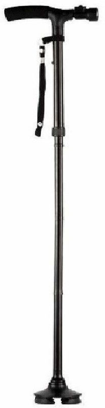 BRANDSHOPPY New Walking Stick Non-Slip Rubber Base Easy Handled Folded with Light Walking Stick