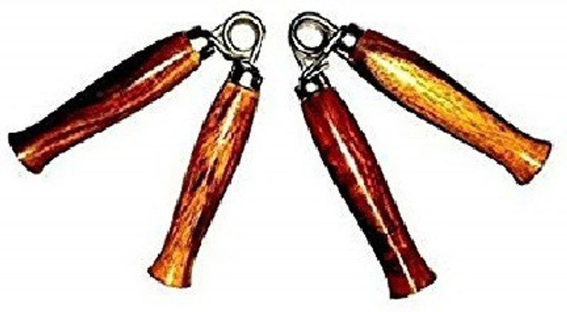 S R Sports Sports Wooden Hand Grip Pair Hand Grip/Fitness Grip