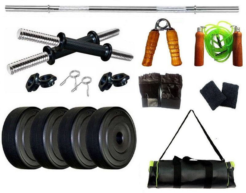 VENOM 24 kg Home Gym 24Kg. (3 Kg. X 8 = 24 Kg. ) Combo 29 Home Gym Combo