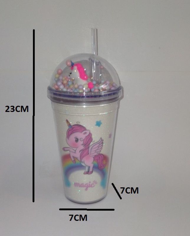 Lal Dayal Unicorn Sipper 800 ml Sipper  (Pack of 1, Multicolor, Plastic)