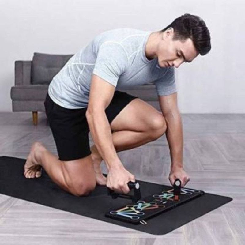 Misaki New Professional 14 in 1 Fitness exerciser Push up Board Ab Exerciser Push-up Push-up Bar