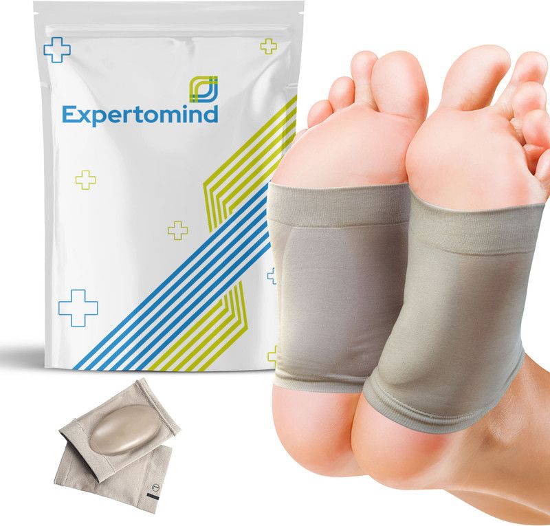 Expertomind Foot Arch Support for Men & Women | Non-Slip Sleeve Cushion For Foot Pain Relief Foot Support  (Brown)