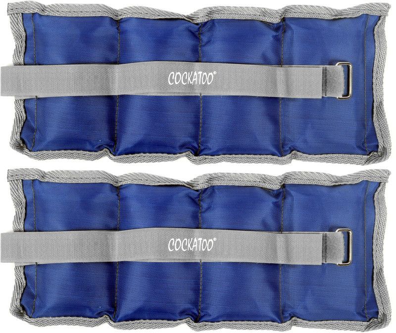 COCKATOO One-Kg-Each(Pack Of Two) Blue Ankle & Wrist Weight  (1 kg)