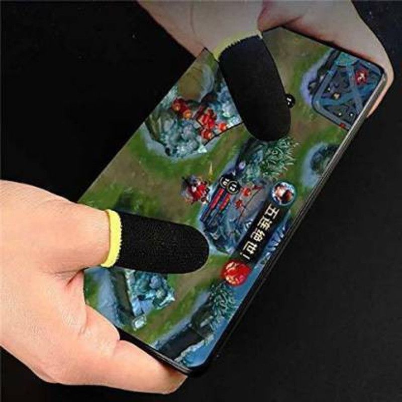 Bal samrat Mobile Finger Sleeve 1 Pair Trigger Game Controller for PUBG, COD Gaming (S-56) Finger Sleeve  (Pack of 2)