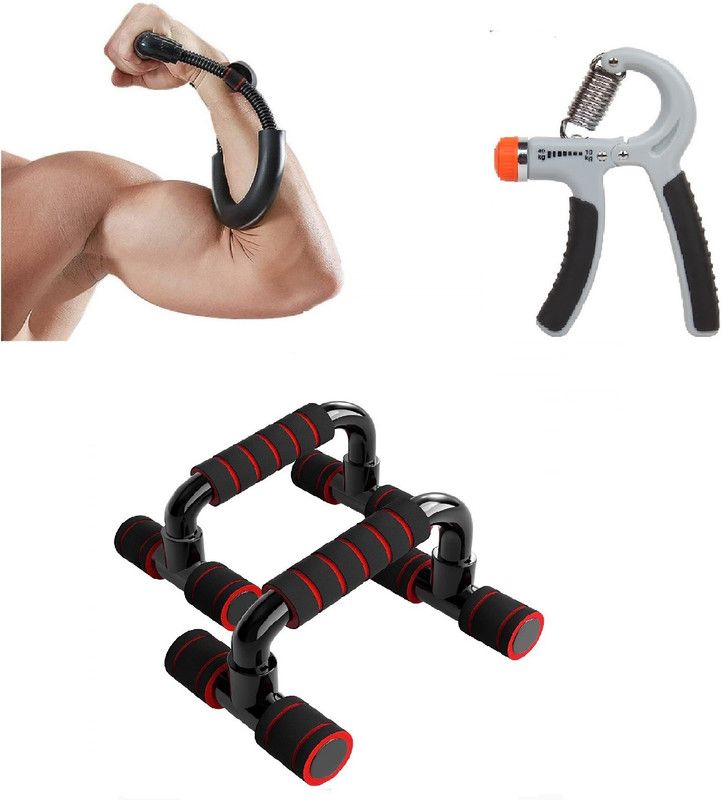 Dr Pacvu 3|Hand Gripper/11in1 Tube/Arm Wrist Excerciser|Body Stretching-Fitness Equipment Fitness Accessory Kit Kit